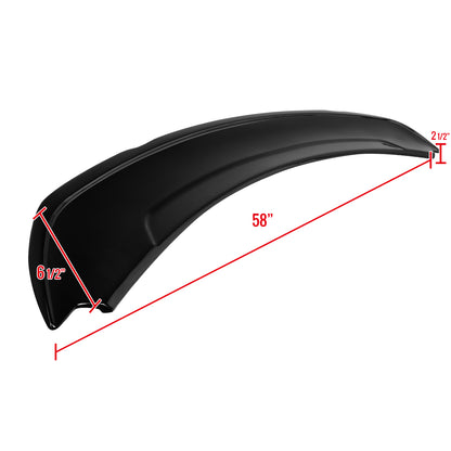 2015-2022 Ford Mustang GT350 Glossy Black Track Style Rear Spoiler