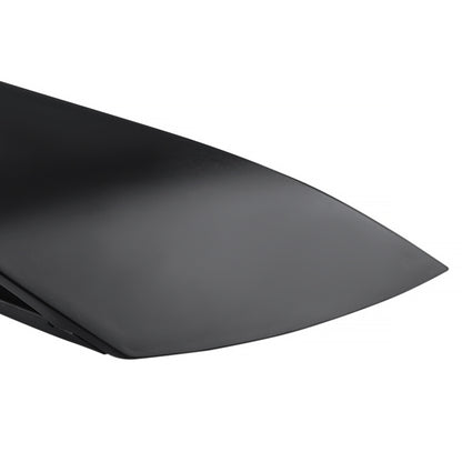 2015-2022 Ford Mustang Matte Black ABS GT350R Style 3PC Rear Spoiler Wing