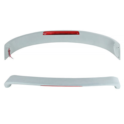2003-2008 Mazda 6 Sedan Grey Primer ABS Factory Style Rear Trunk Spoiler w/ LED Brake Light