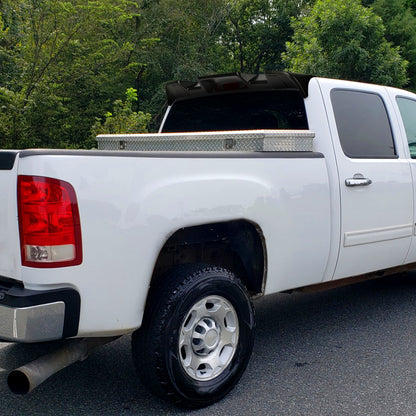 2008-2014 GMC Sierra 2500HD Rear Roof Matte Black Truck Spoiler Wing Kit