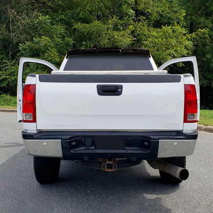 2008-2014 GMC Sierra 2500HD Rear Roof Matte Black Truck Spoiler Wing Kit
