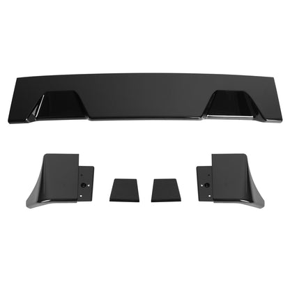 2014-2017 GMC Sierra 1500 Rear Roof Glossy Black Truck Spoiler Wing Kit