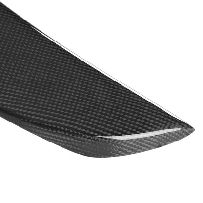 2017-2020 Tesla Model 3 Glossy Black Carbon Fiber Factory Style Rear Trunk Spoiler