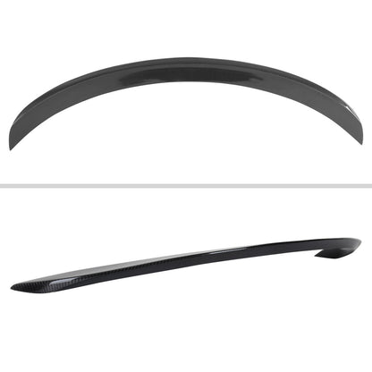 2017-2020 Tesla Model 3 Glossy Black Carbon Fiber Factory Style Rear Trunk Spoiler