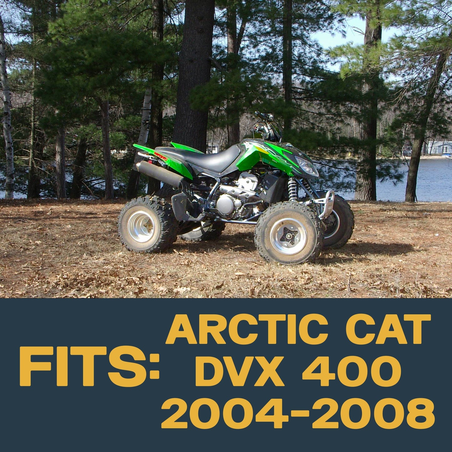 Arctic Cat DVX 400 2004-2008 Ceramic Brake Pad Set