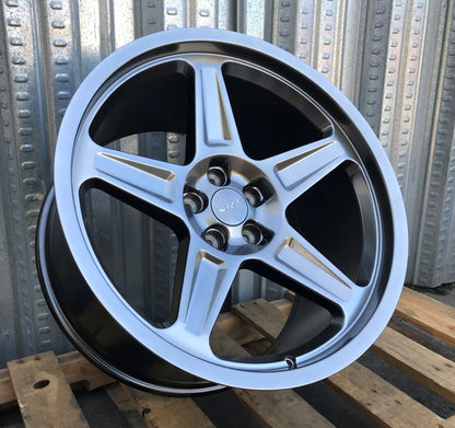 SR1 20x9.5 5x115 +15 71.5 Hyper Black
