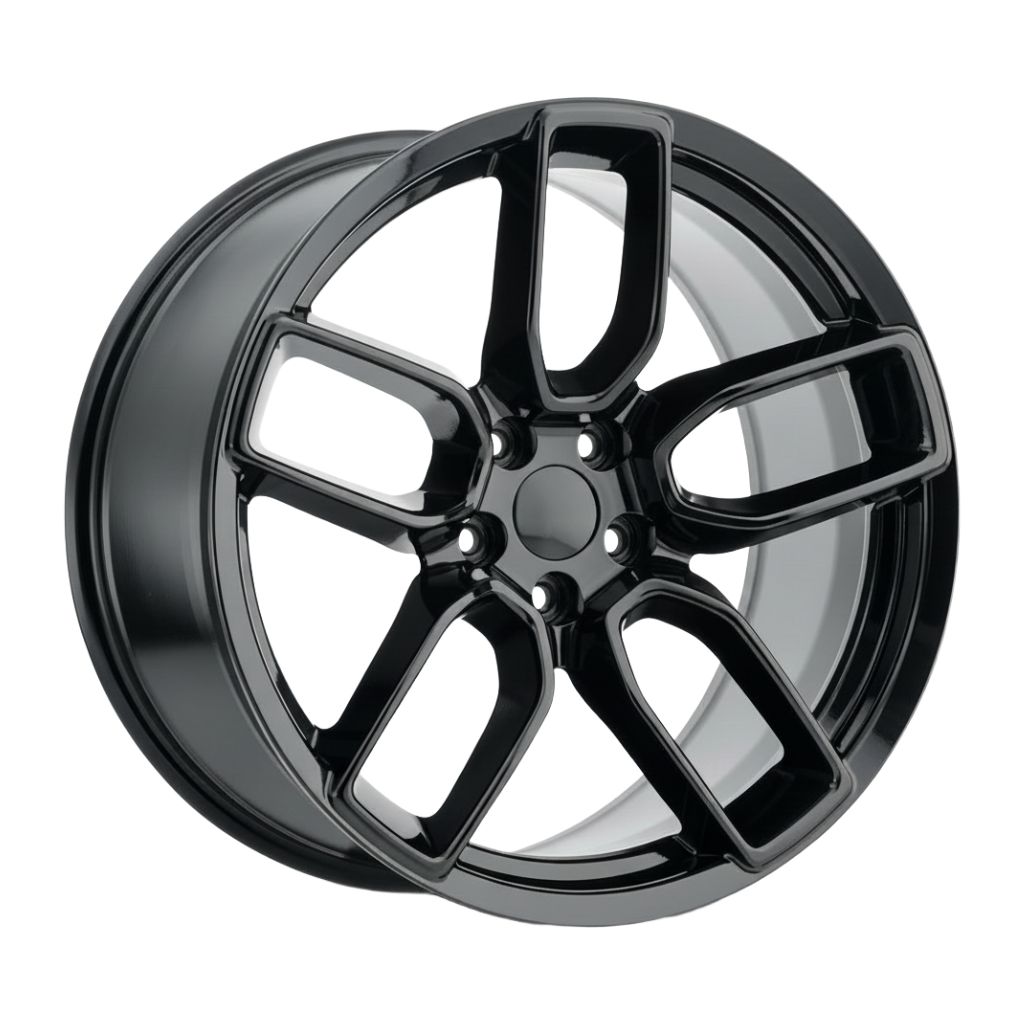 SR2 20x9.5 5x115 +15 71.5 Gloss Black