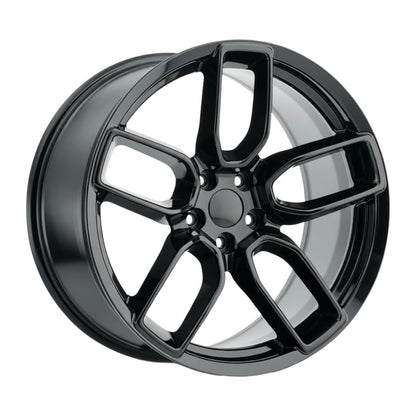 SR2 20x9.5 5x115 +15 71.5 Gloss Black