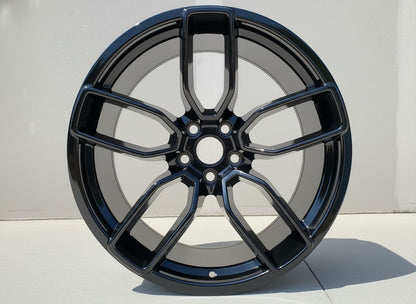FFSR2 20x11 5x115 +0 71.6 GLOSS BLACK - WIDEBODY