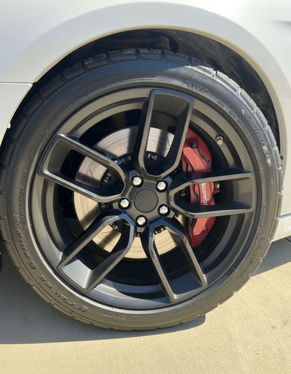 SR2 20x10.5 5x115 +22 71.5 Gloss Black