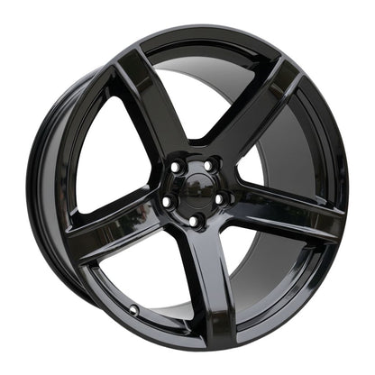 FFSR3 20x9.5 5x115 +18 71.5 Gloss Black