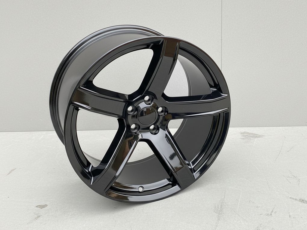 FFSR3 20x11 5x115 +0 71.6 GLOSS BLACK - WIDEBODY (Dodge SRT Hellcat Widebody)