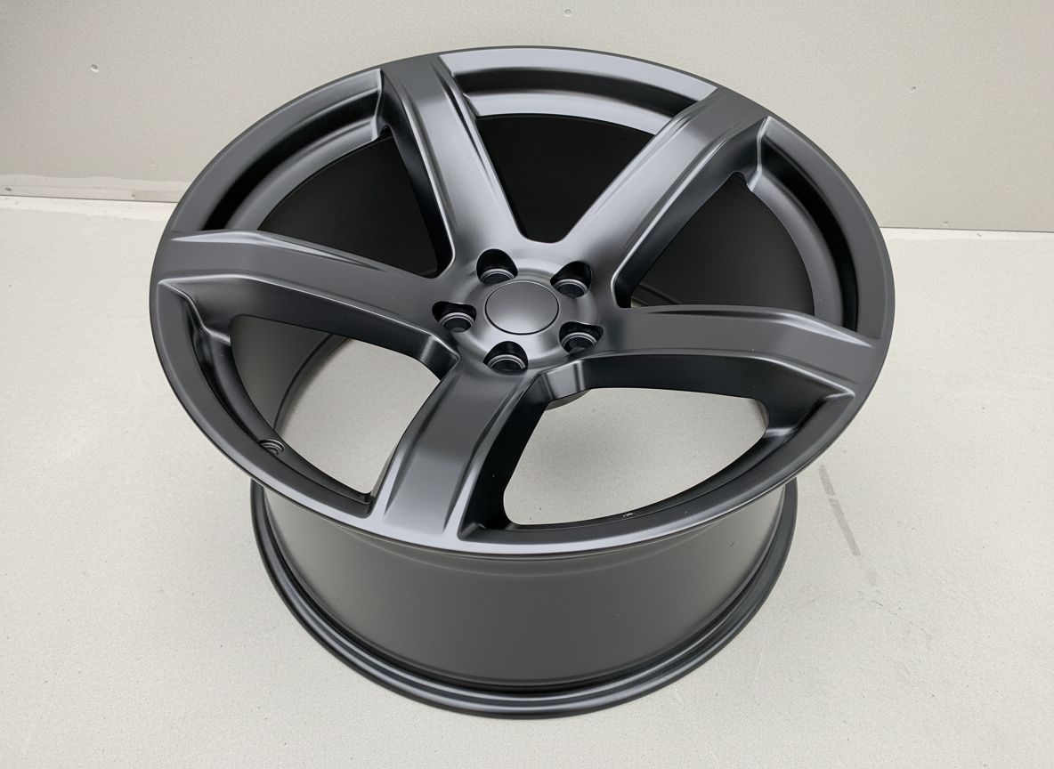 SR3 20x9.5 5x115 +18 71.5 Matte Black