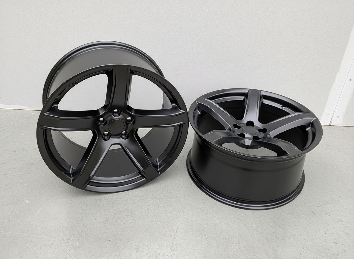 SR3 22x10 5x127 +30 71.5 Matte Black