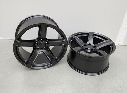 SR3 22x10 5x127 +30 71.5 Matte Black