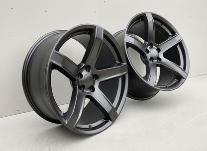 SR3 20x9.5 5x115 +18 71.5 Matte Black