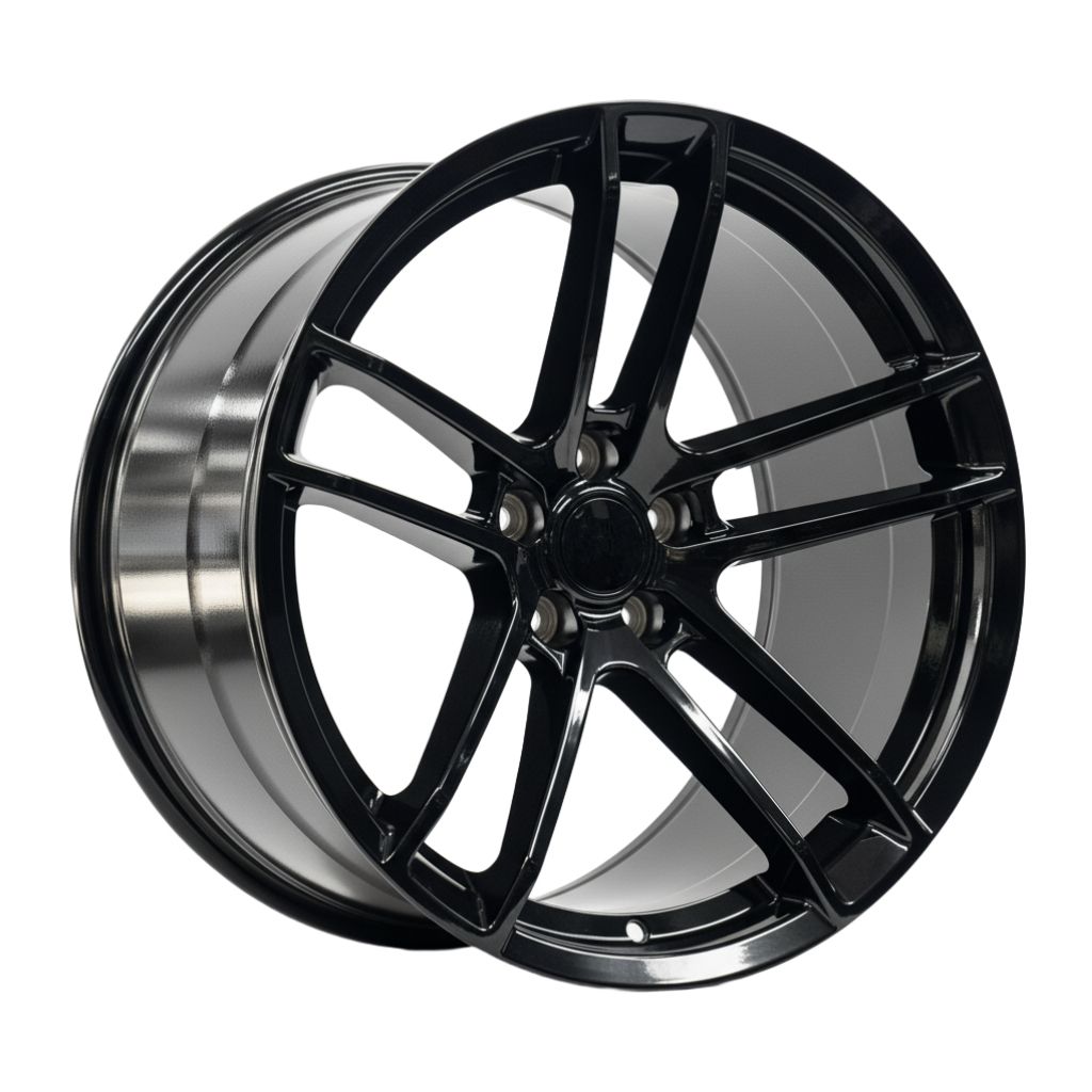 FFSR4 20x11 5x115 -2.5 71.5 GLOSS BLACK - WIDEBODY