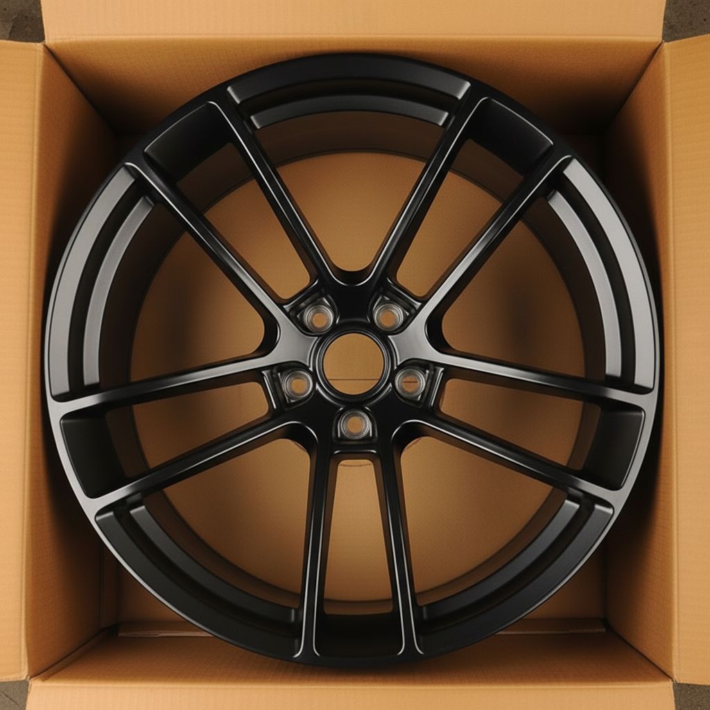 FFSR4 20x11 5x115 -2.5 71.5 MATTE BLACK - WIDEBODY (Dodge SRT Hellcat OE Flow Formed)