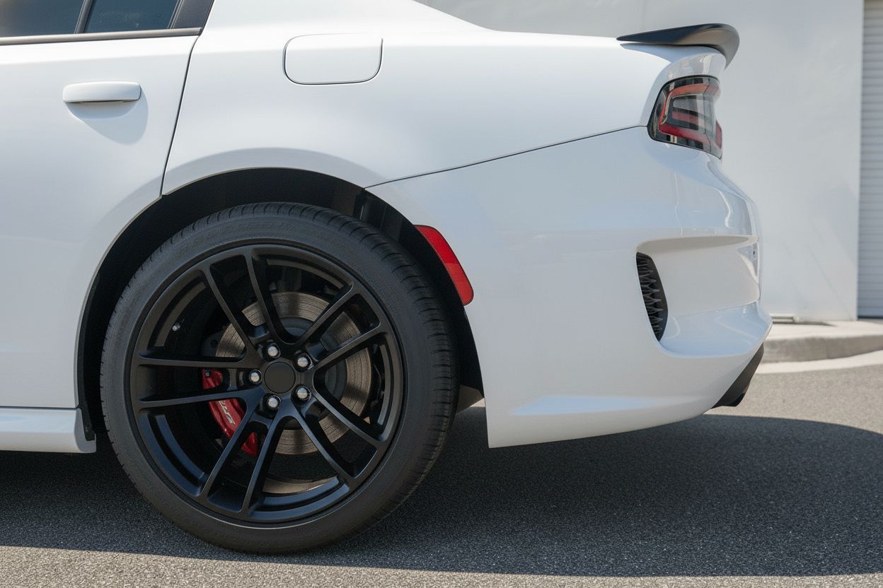 FFSR4 20x11 5x115 -2.5 71.5 MATTE BLACK - WIDEBODY (Dodge SRT Hellcat OE Flow Formed)
