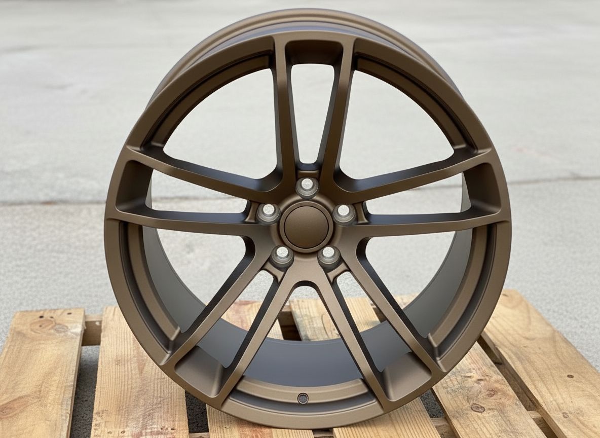 SR4 20x9.5 5x115 +15 71.5 Matte Bronze