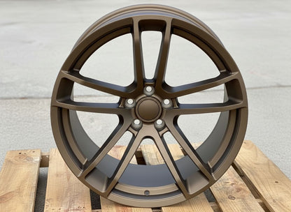 SR4 20x9.5 5x115 +15 71.5 Matte Bronze