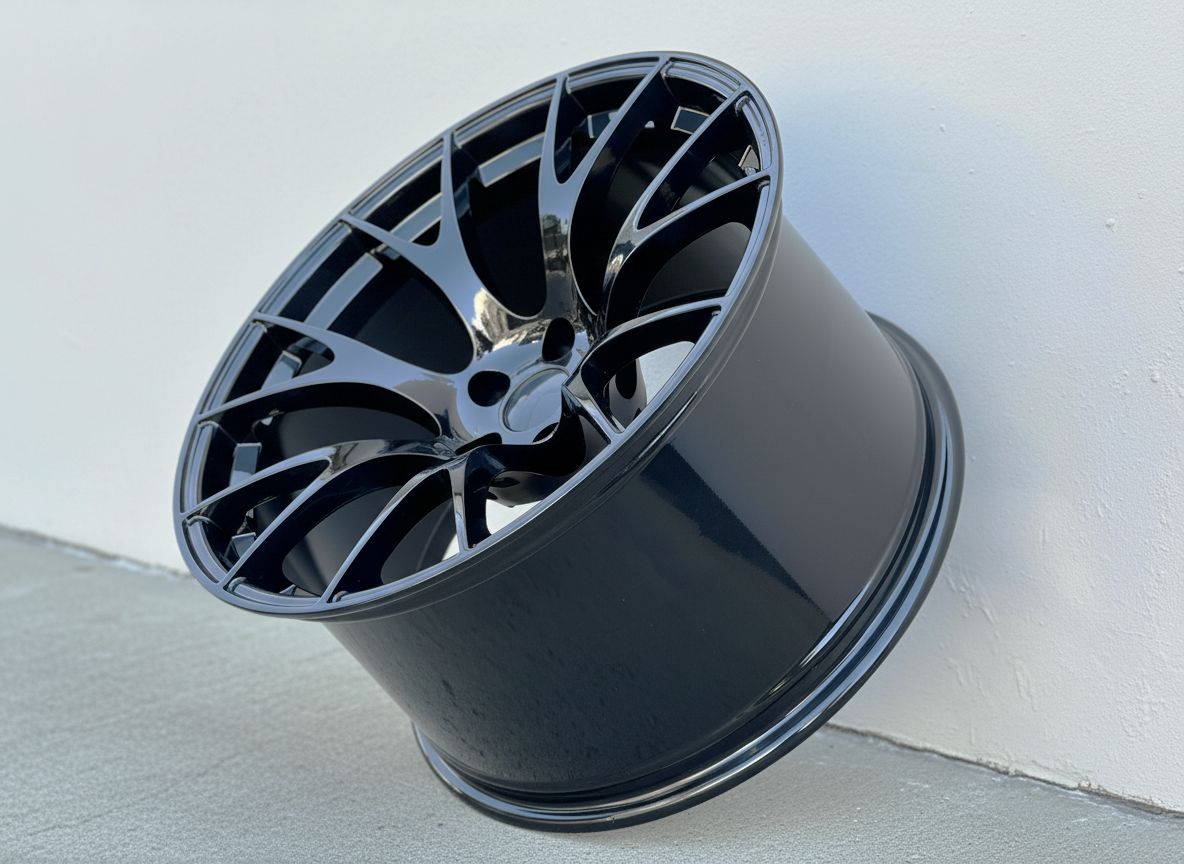 SR5 20x10 5x115 +18 71.5 Gloss Black