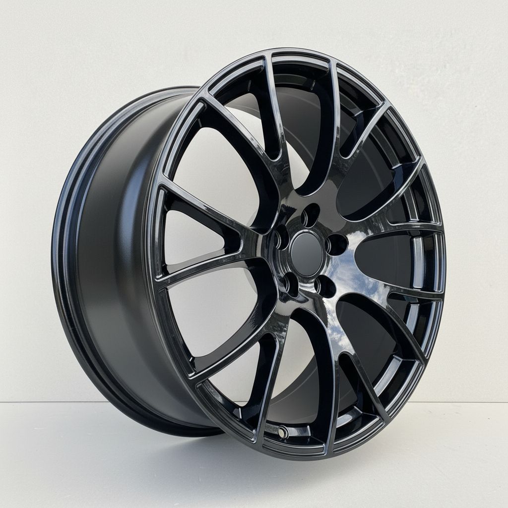 SR5 20x10.5 5x127 +25 71.6 Gloss Black