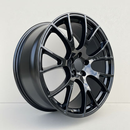 SR5 22x10 5x127 +30 71.5 Gloss Black