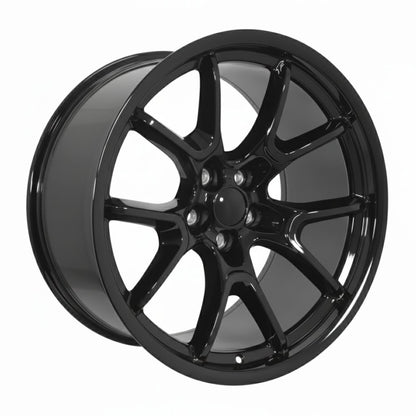 SR6 20x11 5x115 ET-2.5 71.5 Gloss Black - Widebody