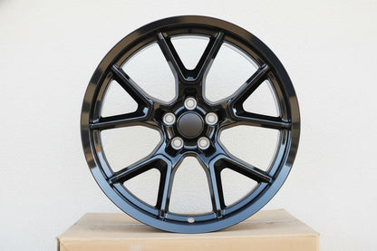 SR6 20x11 5x115 ET-2.5 71.5 Gloss Black - Widebody