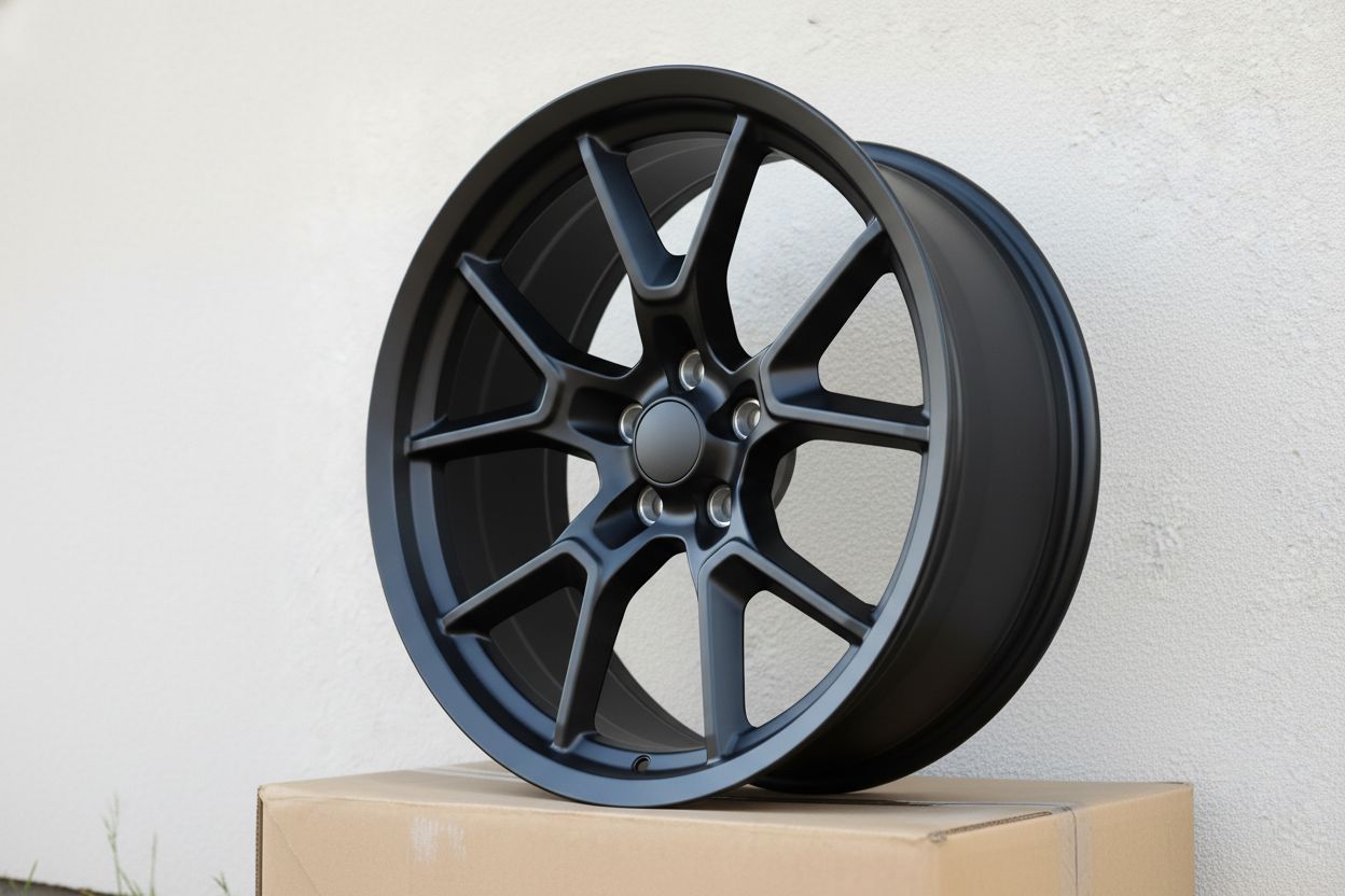 SR6 20x11 5x115 ET-2.5 71.5 Matte Black - Widebody