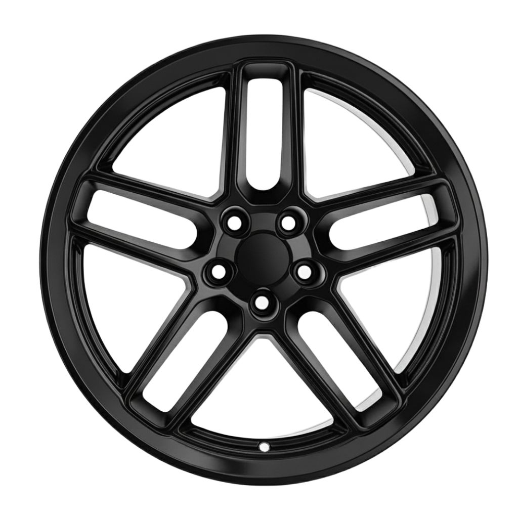 SR7 20x9 5x115 +18 CB71.6 Gloss Black