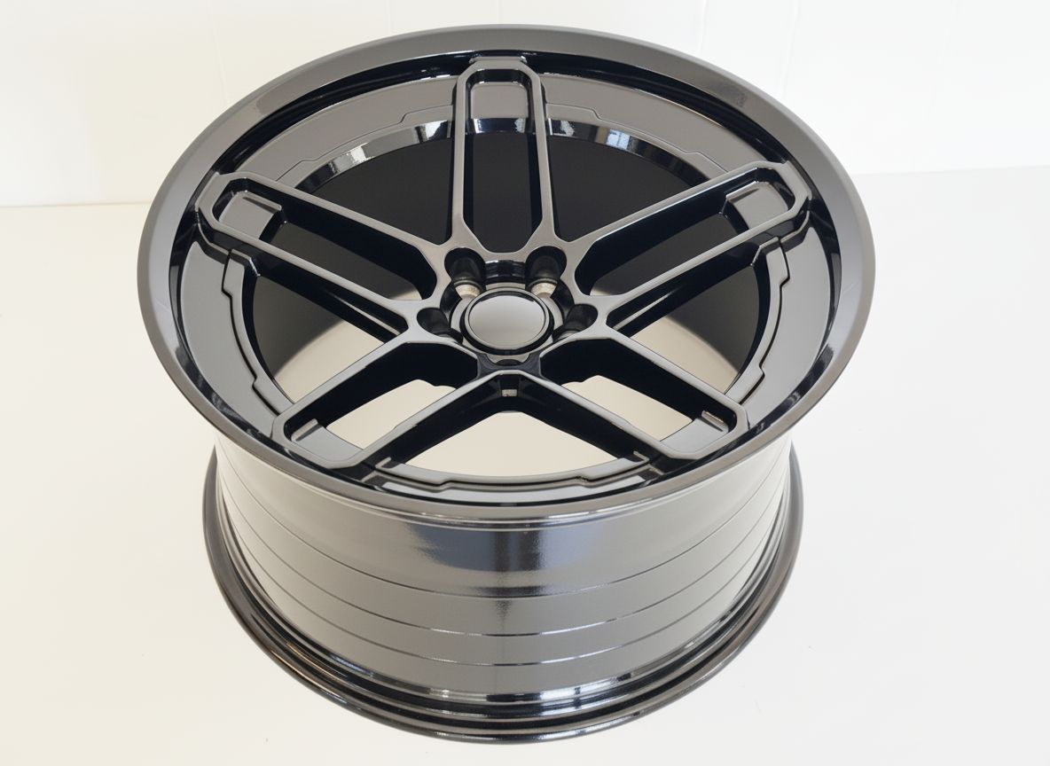 SR8 20x9.5 5x115 +15 CB71.5 Gloss Black