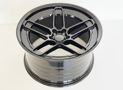 SR8 20x9.5 5x115 +15 CB71.5 Gloss Black