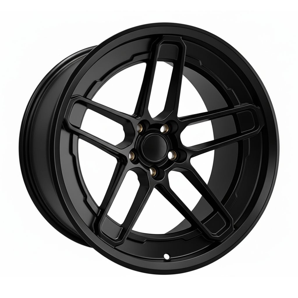 SR8 20x11 5x115 -4.5 CB71.5 Matte Black