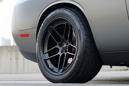 SR8 20x11 5x115 -4.5 CB71.5 Matte Black