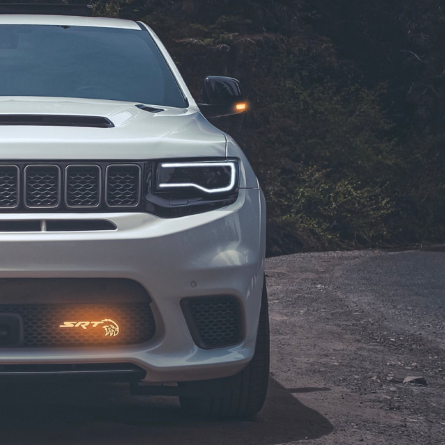 Jeep Trackhawk RGBW Flow Series LED Grill Emblem