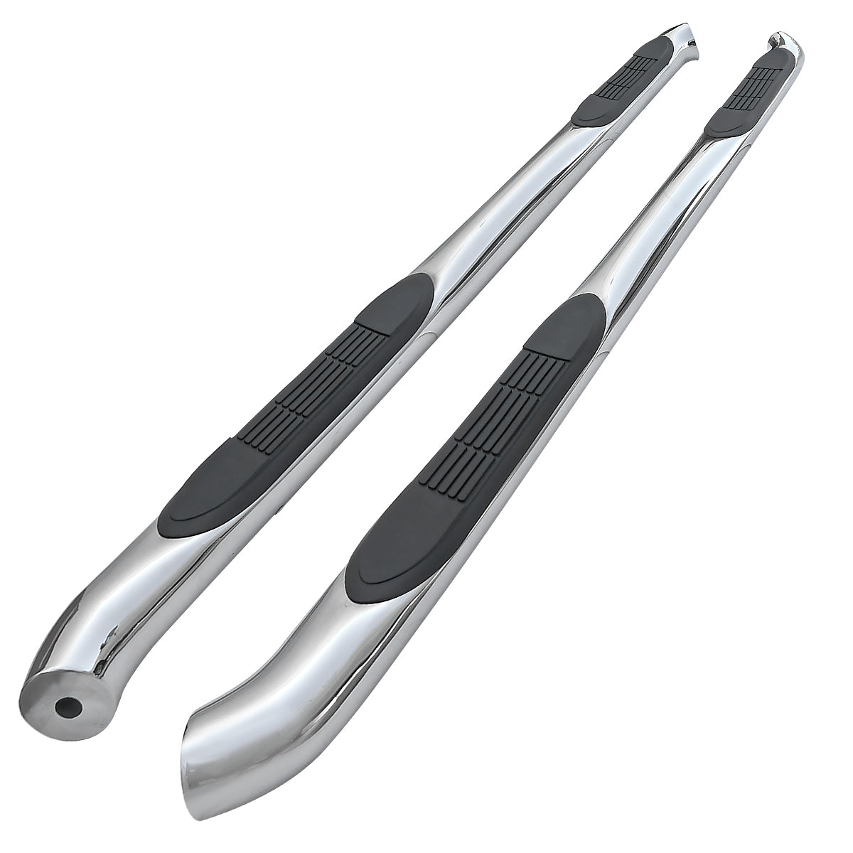 2007-2014 GMC Arcadia/ Buick Enclave/ Saturn Outlook/ Chevrolet Traverse 3" Chrome S/S Side Step Nerf Bars