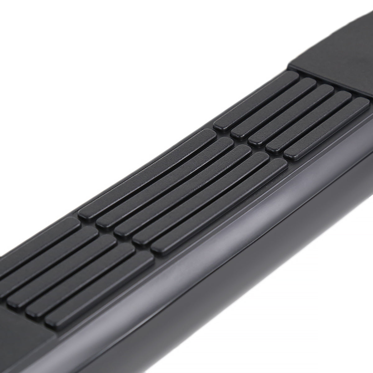 2005-2024 Nissan Frontier Crew Cab 3" Black Stainless Steel Side Step Nerf Bars