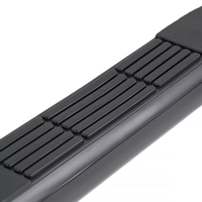 2005-2024 Nissan Frontier Crew Cab 3" Black Stainless Steel Side Step Nerf Bars