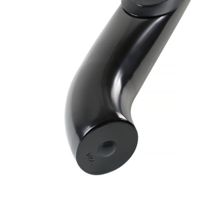 2005-2024 Nissan Frontier Crew Cab 3" Black Stainless Steel Side Step Nerf Bars
