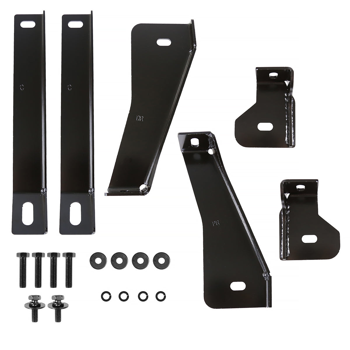 2019-2021 Chevrolet Silverado/GMC Sierra Crew Cab 3" Chrome Stainless Steel Side Step Nerf Bars