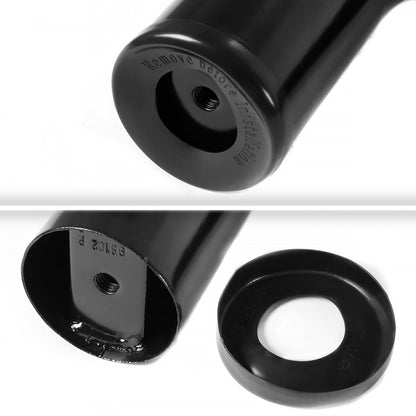 2019-2021 Chevrolet Silverado/GMC Sierra Double Cab 3" Black Stainless Steel Side Step Nerf Bars