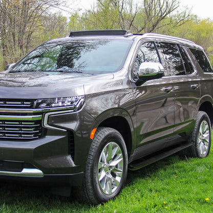 2021-2022 Chevrolet Tahoe/GMC Yukon Black 3" Side Step Nerf Bars Running Boards