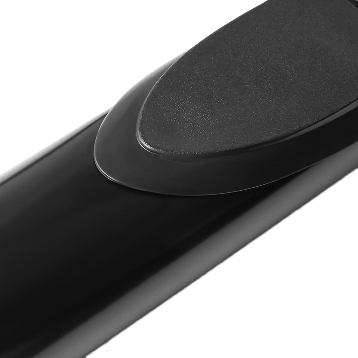 2004-2024 Nissan Titan Crew Cab Black Stainless Steel Side Step Nerf Bars