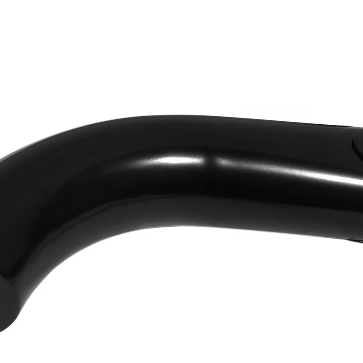 2004-2024 Nissan Titan Crew Cab Black Stainless Steel Side Step Nerf Bars