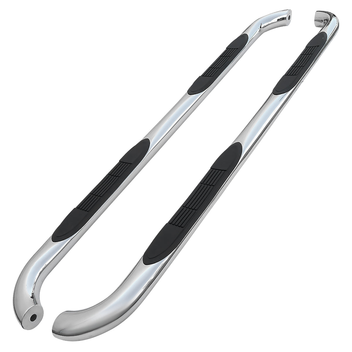 2004-2024 Nissan Titan King Extended Cab Chrome Stainless Steel Side Step Nerf Bars