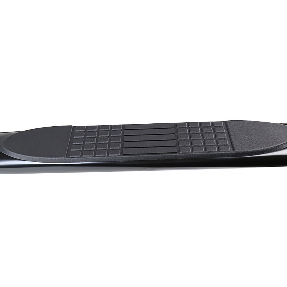 2009-2018 Dodge RAM 1500 / 2019-2021 Dodge RAM Classic Quad Cab 4" Black Stainless Steel Side Step Nerf Bars
