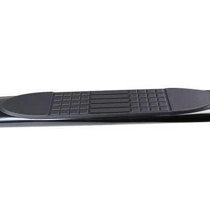 2009-2018 Dodge RAM 1500 / 2019-2021 Dodge RAM Classic Quad Cab 4" Black Stainless Steel Side Step Nerf Bars
