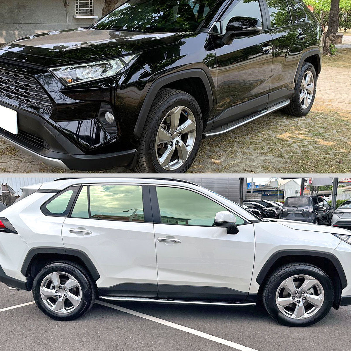 2019-2023 Toyota RAV4 Aluminum Side Running Boards